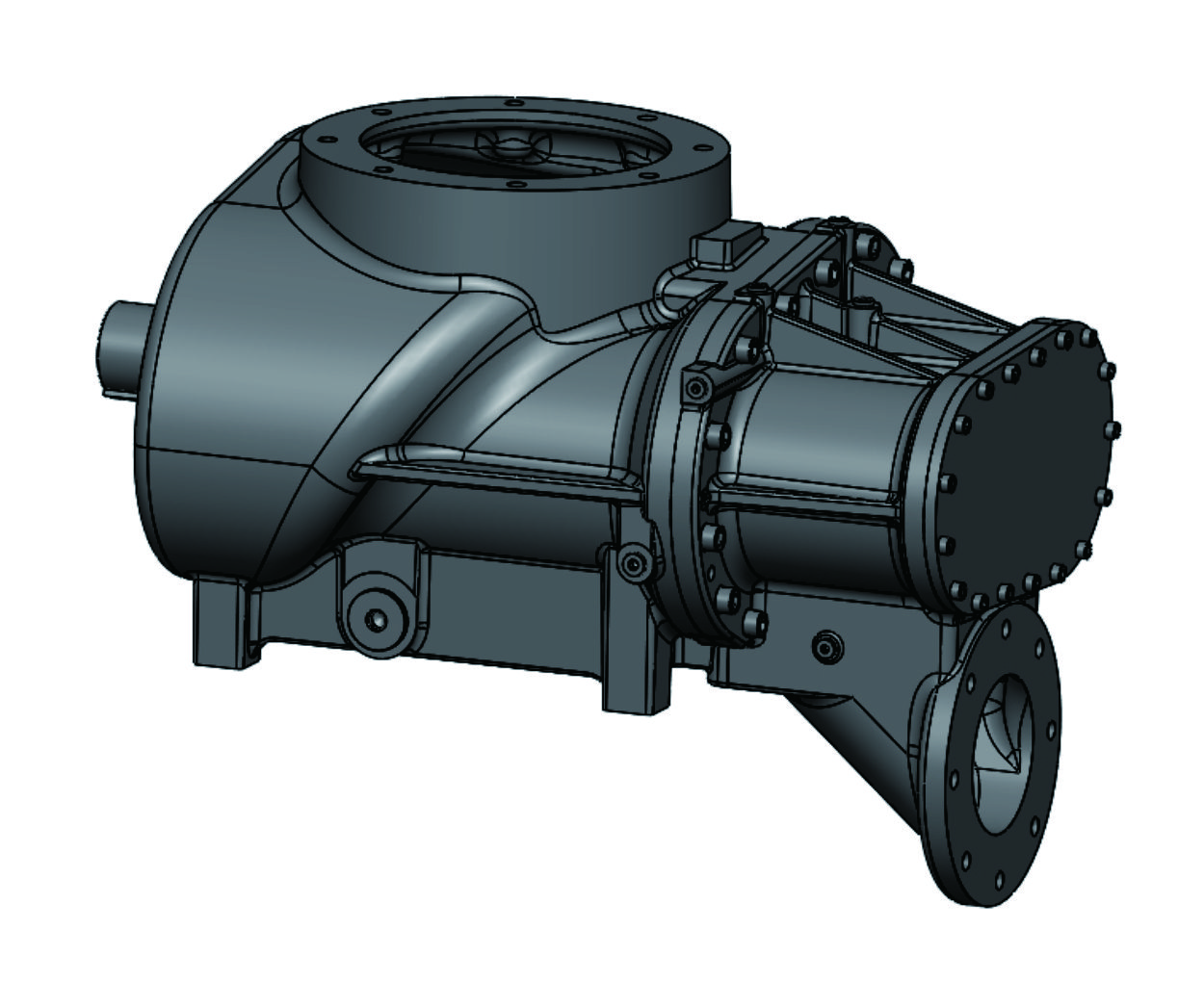 AL系列單級低壓螺杆壓縮機主機